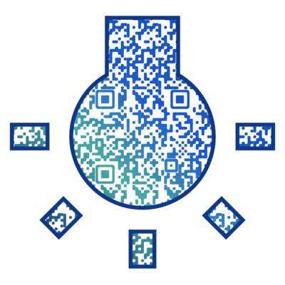 QR Code with gradient